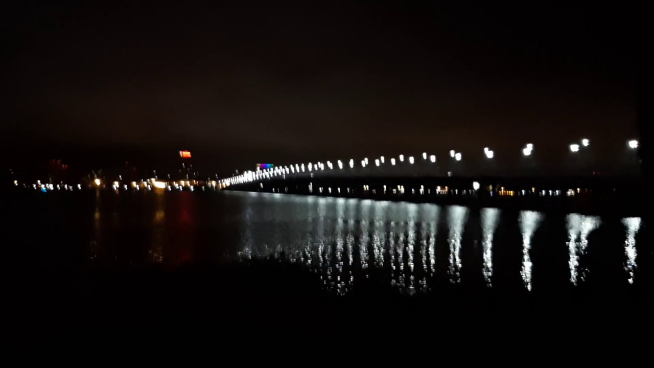 Романтика ночного Днепра на Солнечном после дождя 5 октября !!! - YouTube