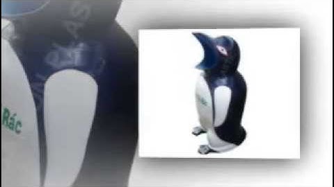 Thùng rác chim cánh cụt