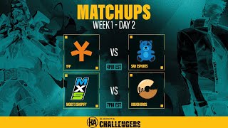 MXS vs DB - Challengers NA - Stage 2 Main Event Week 1 - Map 1