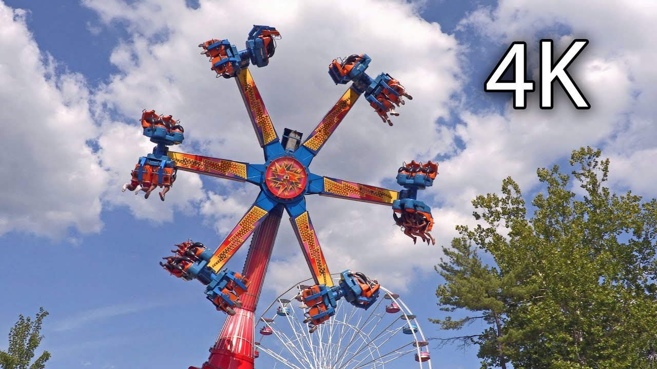 Power Surge offride 4K Knoebels Amusement Park YouTube