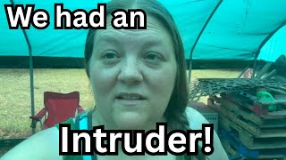 INTRUDER! I was so productive UNTIL THIS HAPPENED 😳