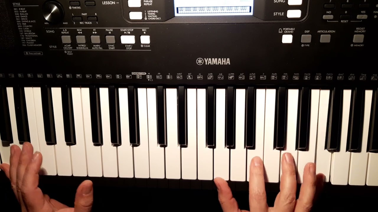 Yamaha PSR-E373 create Sound, Breakfast in America - Supertramp