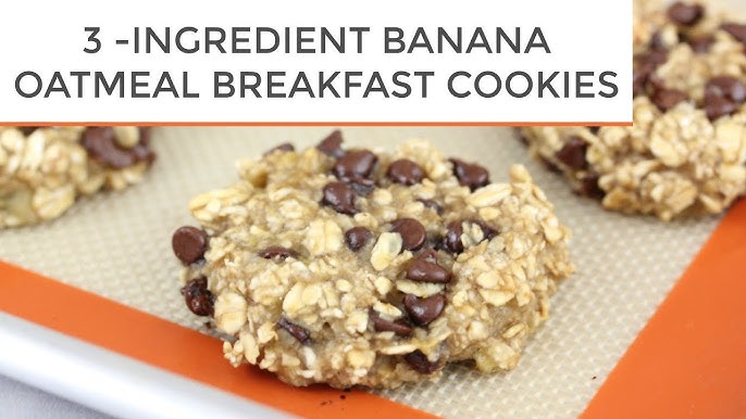 Healthy Cookies for Breakfast  1-Bowl Breakfast Cookies Recipe