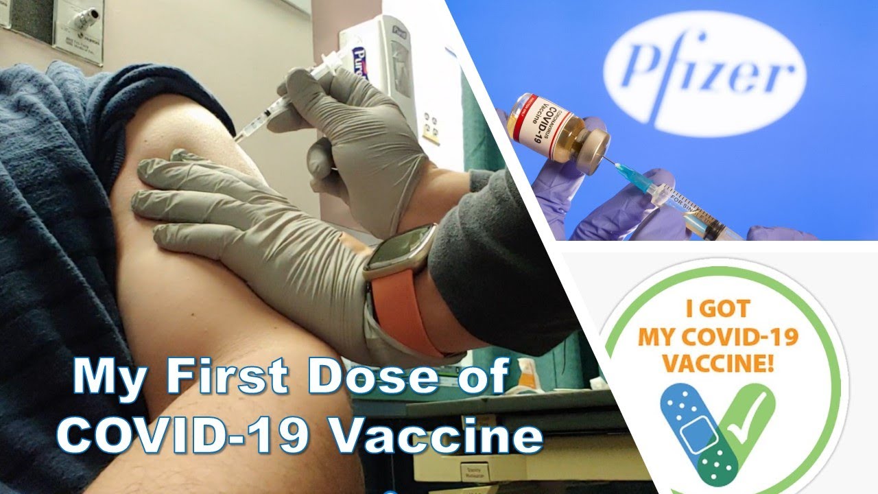 Covid-19 Vaccine First Dose ║Pfizer  ║Corona Virus Vaccination ║ Josh&Sarah