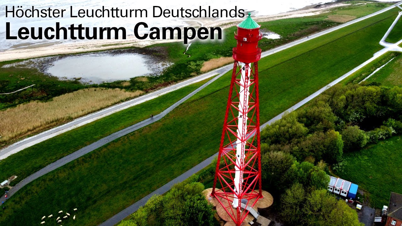 Leuchtturm Campen | Höchster Leuchtturm Deutschlands