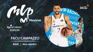 Facu Campazzo es el MVP Movistar de la Liga Endesa 2023-24 | Liga Endesa 2023-24