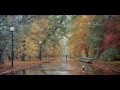 Осень в парке. Autumn in the Park. Process of creating oil painting from Oleg Buiko. 油畫  油絵