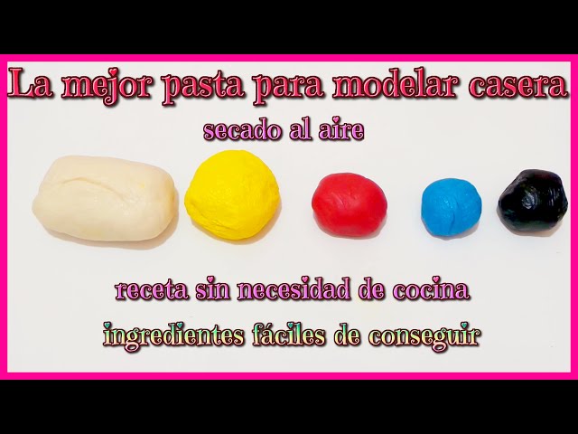 Pasta para modelar, secado al aire, arcilla flexible, suave y maleable,  ideal para hacer manualidades, artesanía (Gr