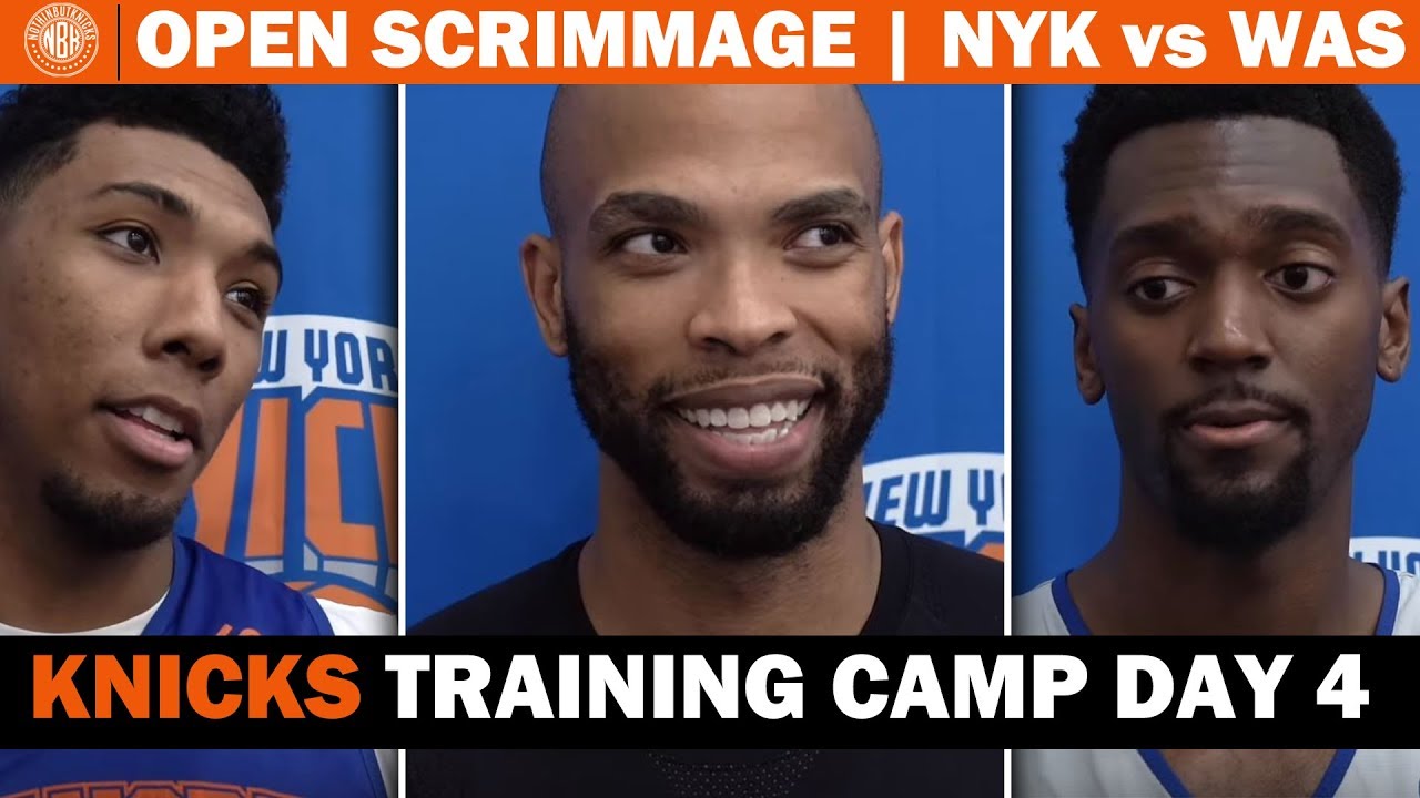 New York Knicks Training Camp Update Day 4 Open Practice NYK vs