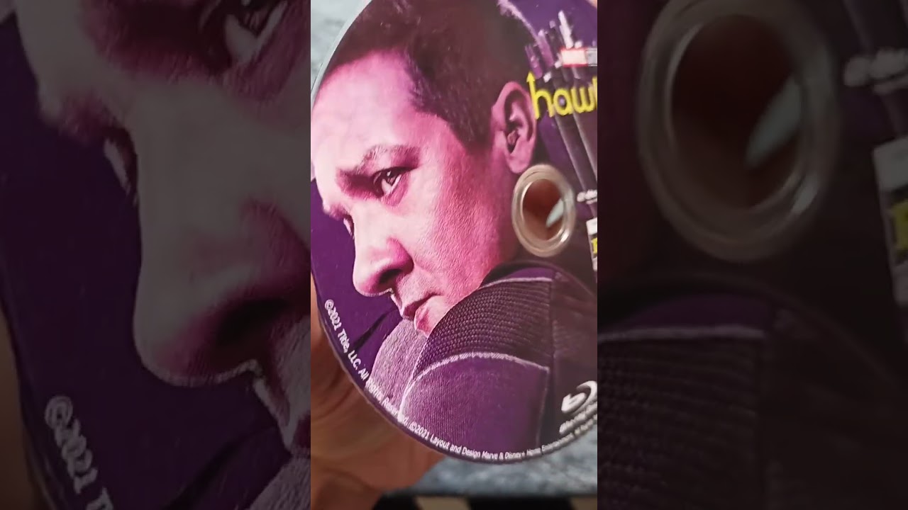 Custom Made Blu-Ray - Marvels Hawkeye Retail Quality Physical Media Blu-ray Disc