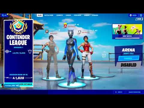 FORTNITE W-KEY ARENA TRIOS 4K POINTS division 7 going to ...