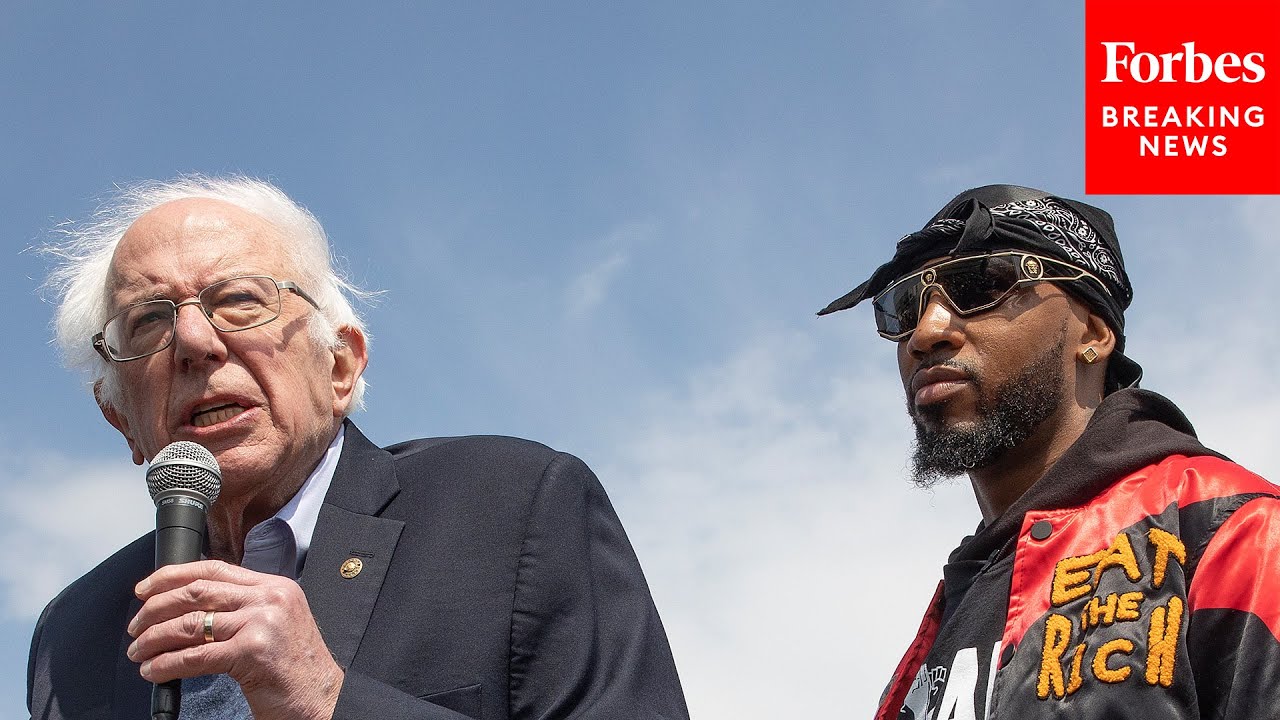 Chris Smalls Speaks To Bernie Sanders About Conditions At Amazon During Senate Hearing