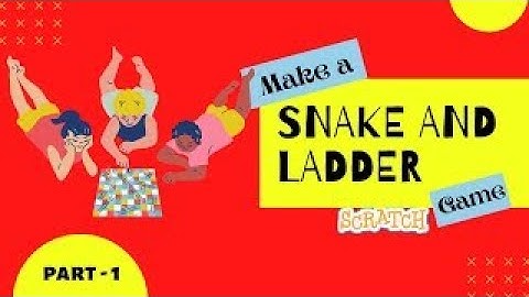 Scratch game  making for beginners snake and ladder part 1/IKD Coder