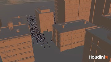 Houdini Crowds Basic
