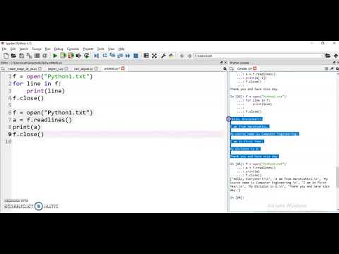 File Handling 3 (write Function) by Programming With Python - YouTube