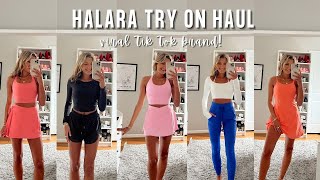 HALARA ACTIVEWEAR TRY ON HAUL // the famous activewear dress + tennis skirts from Tik Tok!