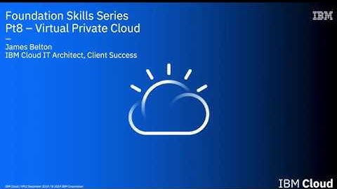 IBM Cloud Foundation Skill Series - VPC Load Balancer as a Service