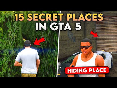 Top 15 *SECRET* Places & Locations 😱 In GTA 5 Rockstar Doesn’t Want You To Know 🤯