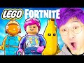 LANKYBOX Playing LEGO FORTNITE!? (FINAL BOSS GAME PLAY!)