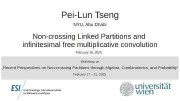 Pei-Lun Tseng - Non-crossing Linked Partitions and infinitesimal free multiplicative convolution