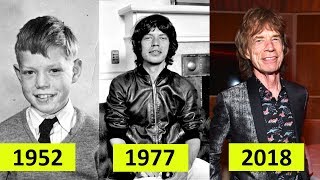 Mike Jagger Transformation   The Evolution of Mike Jagger 1952   2018