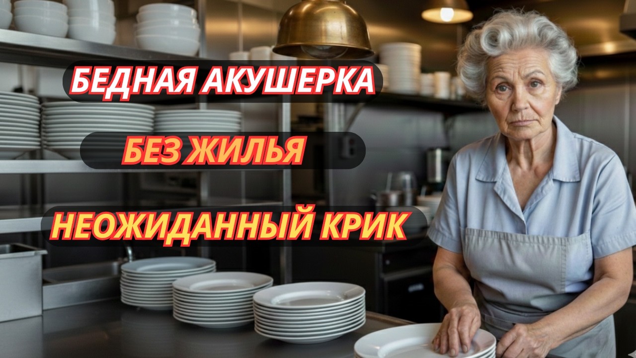 Старушку пустили на кухню мыть тарелки… Пока невеста вдруг не закричала при всех…