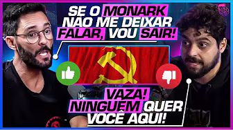 imagem do vídeo DEBATE TENSO sobre VACINAS, COMUNISMO e o CONTROLE MUNDIAL - MONARK E HUMBERTO MATOS