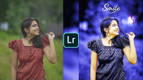 Lightroom butterfly photo editing tutorial | lightroom background colour change preset
