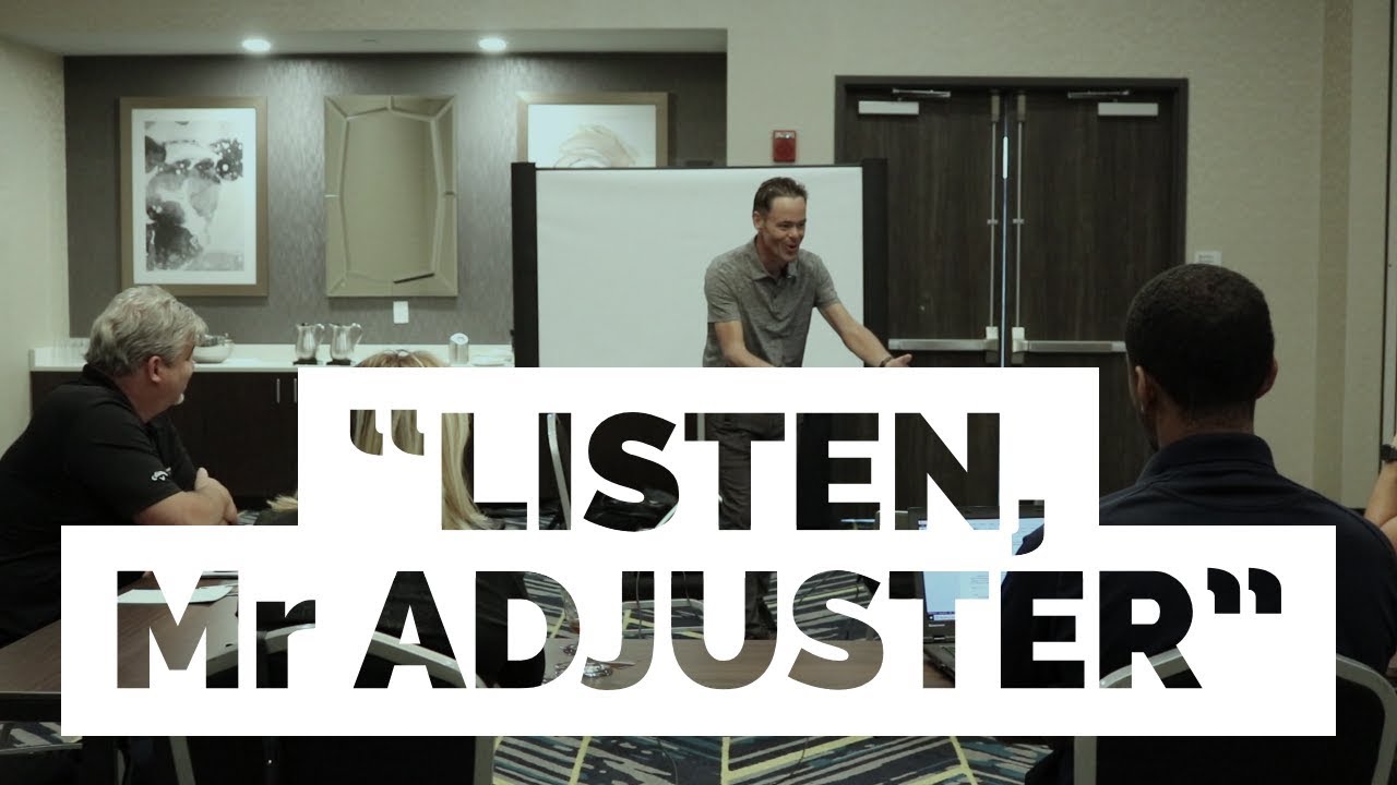 Responding to Insurance Adjusters - YouTube