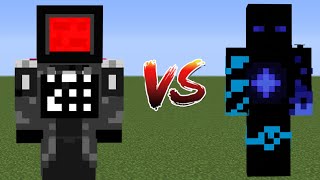 what if you create a CAMERAMAN VS BLUE MAN in MINECRAFT