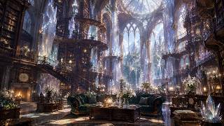 The Crystal Library Magical Fantasy Ambience ✨ Cozy Piano & Strings for Study, Reading & Relaxation screenshot 4