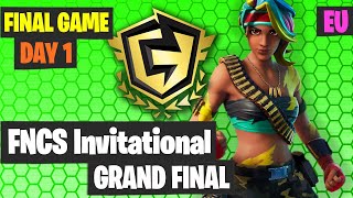 Fortnite FNCS Invitational Grand Final EUROPE GAME 6 Highlights - Final Standings of Day 1