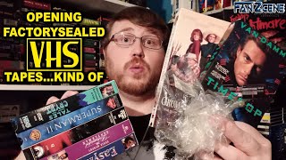 Opening Factory Sealed Vhs Tapeskind Of