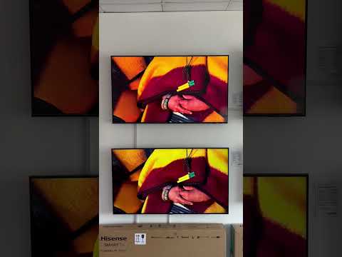 QLED vs LED Q60B vs AU7100 #samsung