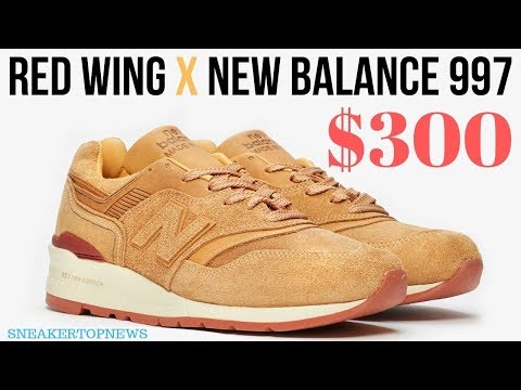 red wing shoes x new balance 997