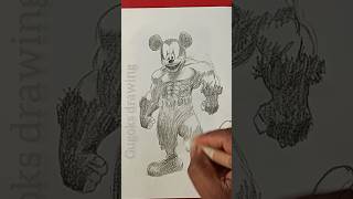 Micky mouse time-lapse Drawing #mickeymouse #disney #art #sketch #drawing