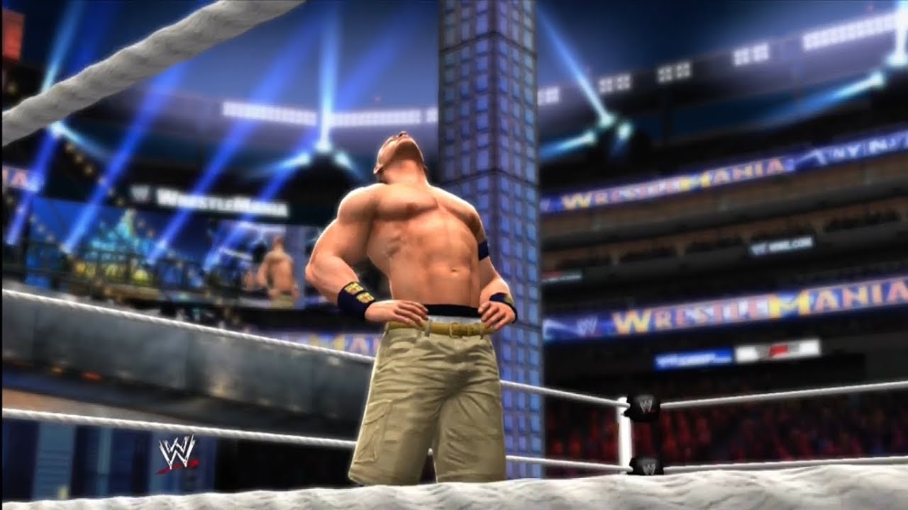 WWE 2K14: Wrestlemania 29: Джон Сина против Скалы (чемпионский титул WWE)
