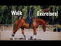 Walk Exercises for all Horses (And Especially Older Horses)