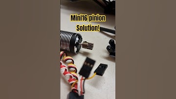 Hobbywing Fusion Mini16 Pinion Fixed!