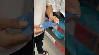 part 3715 tarpaulin repair tape, high polymer structure,