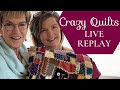 Donna's Crazy Quilts - Stitches & Stories! See inspiring DIY embroidery techniques from the past!