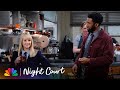 Wyatt Detects Drama Between Abby and Olivia | Night Court | NBC