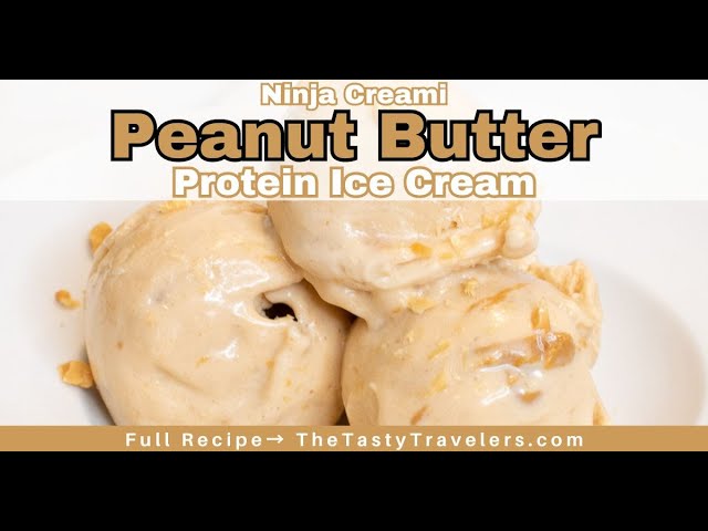 Ninja Creami Peanut Butter Ice Cream - I Dream of Ice Cream