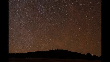 Airglow and the Winter Milky Way