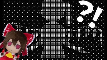 Bad Apple but its only YouTube Braille Subtitles