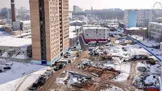 Строительство четырёхполосной дороги на улице 22 Партсъезда от Московского шоссе до Ново-Садовой