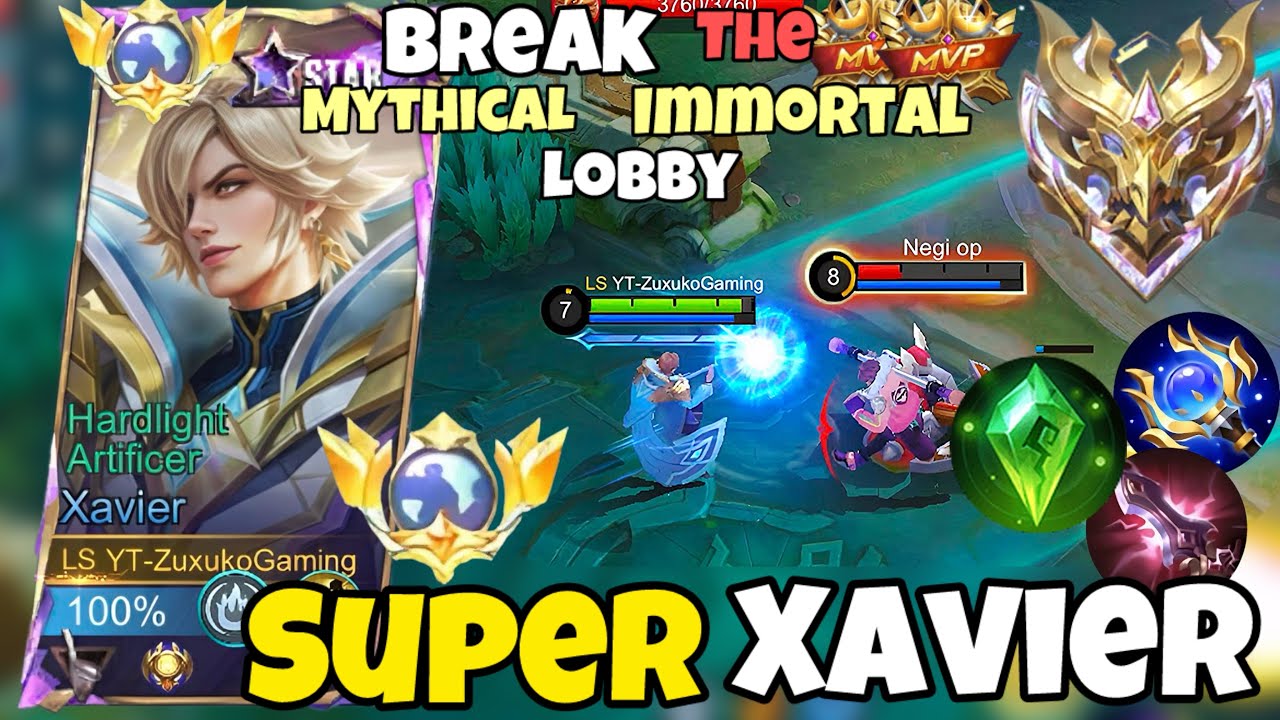 Ксавье знает, как справиться с лобби в режиме «Мифический бессмертный»⭐️ | Геймплей в режиме «Миф...