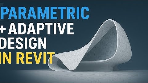 Revit adaptive Massing Techniques  Parametric design Tutorial