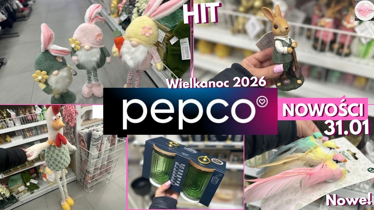 🌷PEPCO KOGUT NA REGULOWANYCH NOGACH HIT 🐓🌸 WIELKANOC 2026 🐣 WOW ZAJĄCZKI 1/1 jak w HOME&YOU😍🌷NOWOŚCI