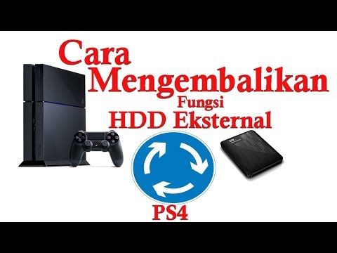 Video: Format apa yang digunakan ps4 untuk hard drive eksternal?